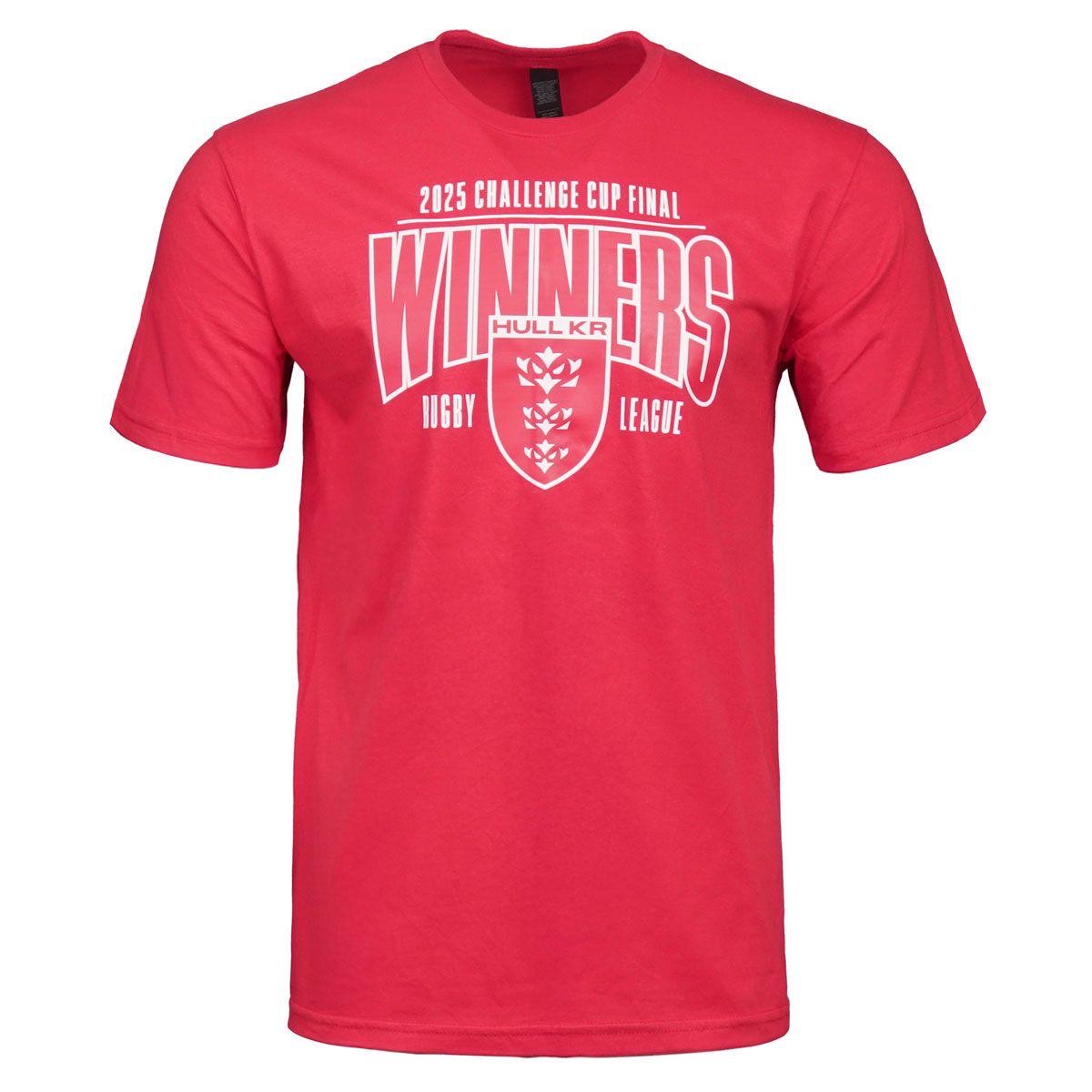 RED WINNERS CREST TEE - PRE ORDER