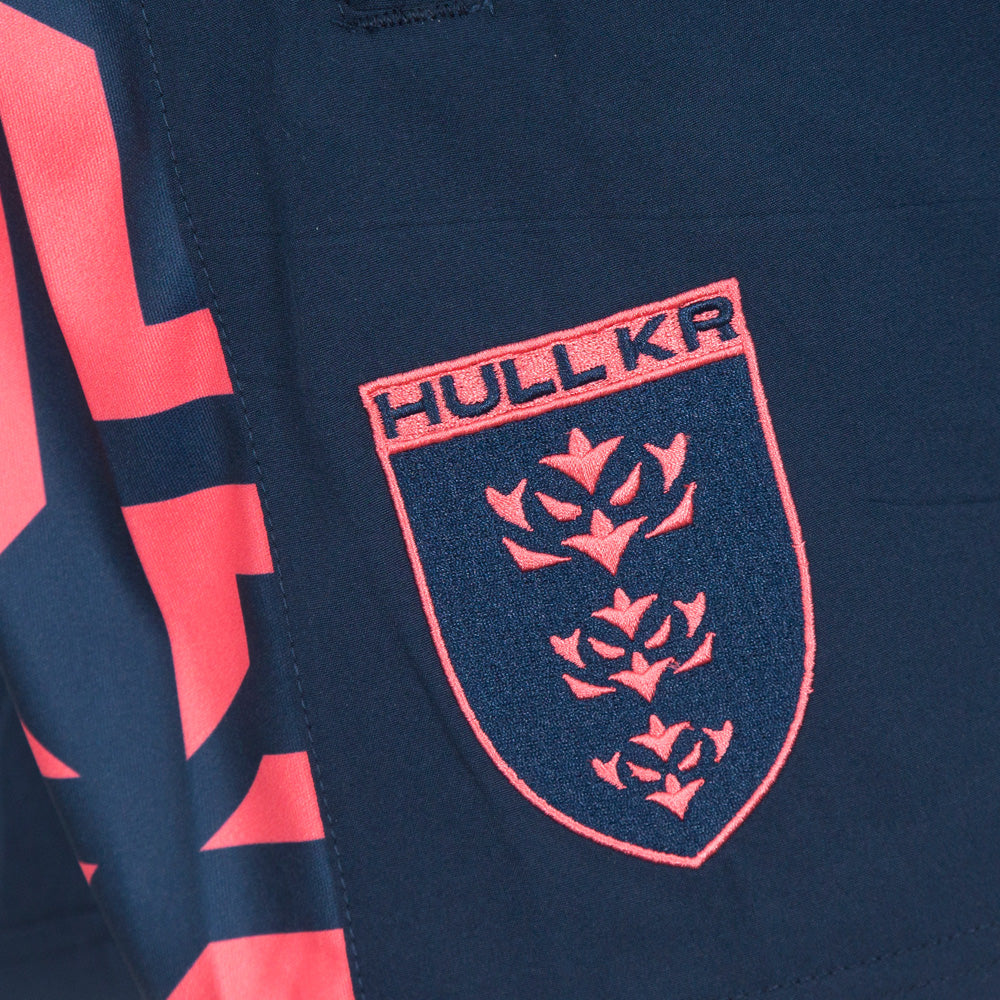 NAVY / CORAL TRAINING SHORTS