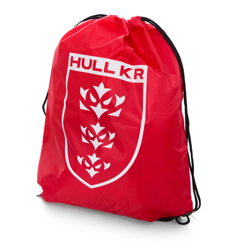 RED CREST DRAWSTRING BAG