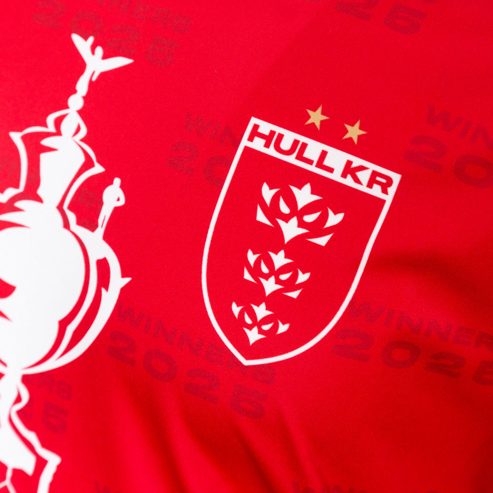RED JUNIOR WINNERS TROPHY TRAINING TEE