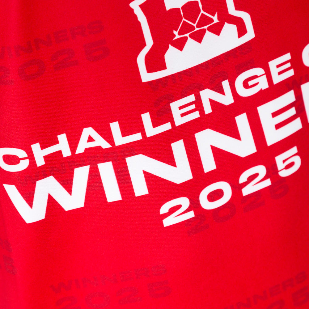 RED JUNIOR WINNERS TROPHY TRAINING TEE