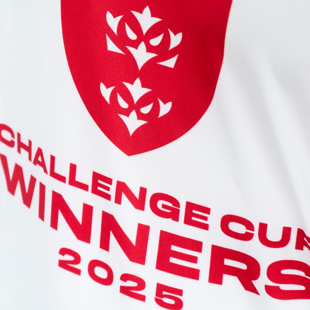 WHITE WINNERS CREST TRAINING TEE