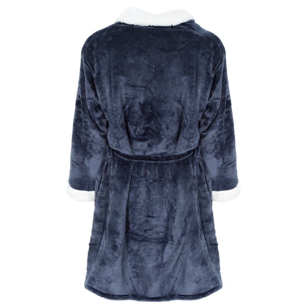 ADULT SHERPA SLATE ROBE