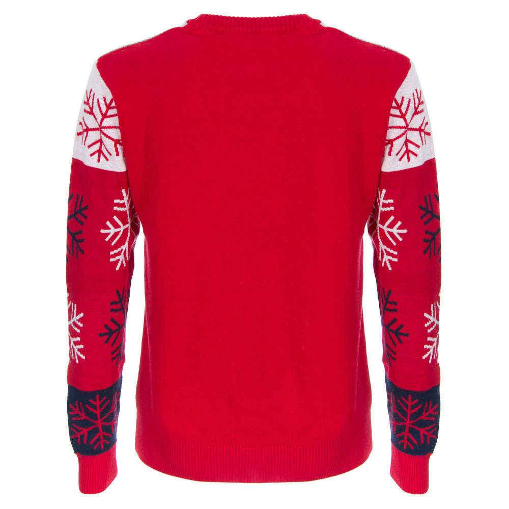 RED CREST CHRISTMAS JUMPER