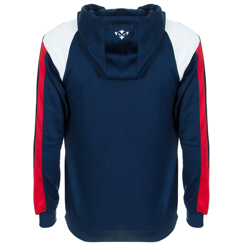 NAVY LEISURE JUNIOR FZ HOODY