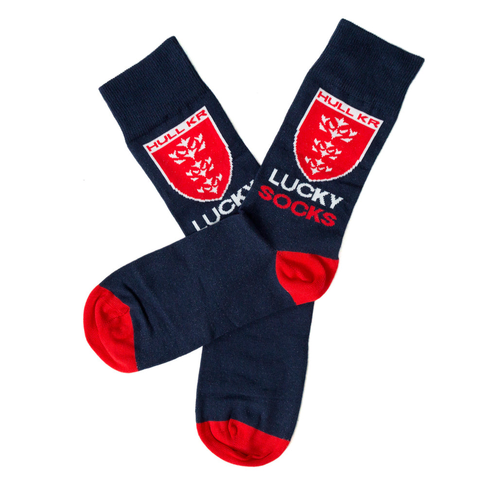 NAVY LUCKY SOCKS