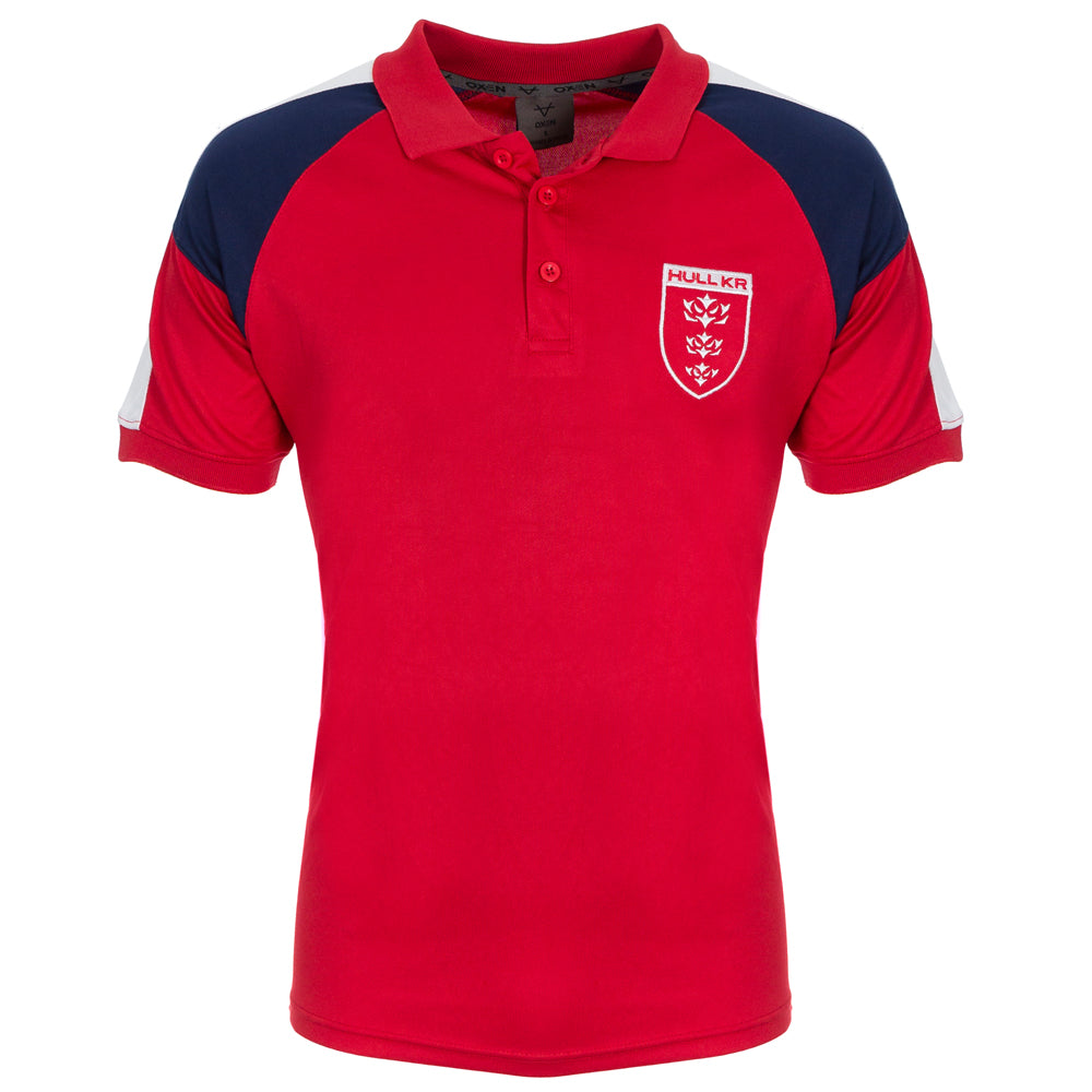 R/W/B CREST POLO