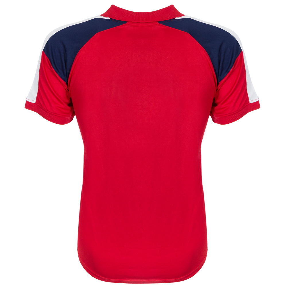 R/W/B CREST POLO