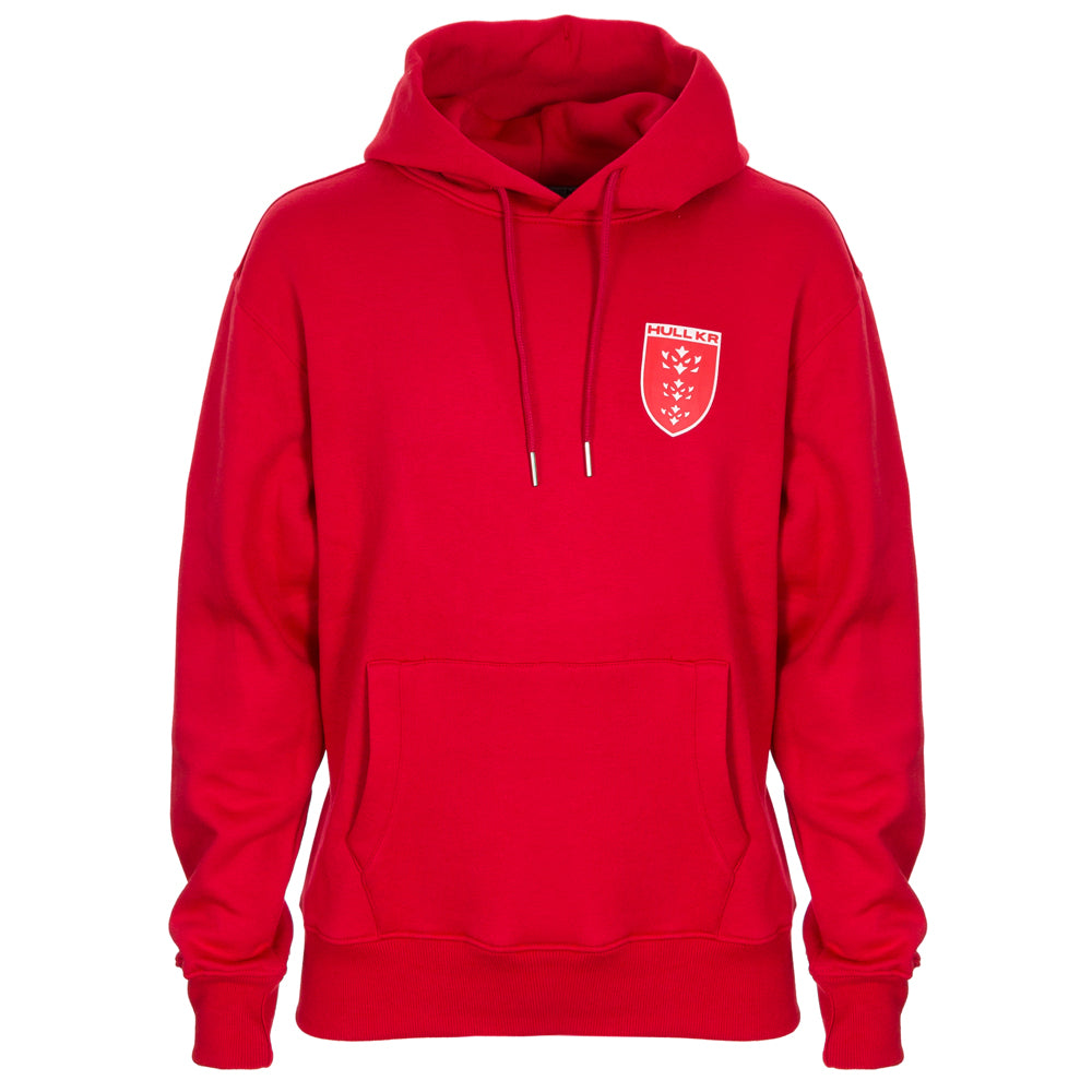 RED CREST HOODY