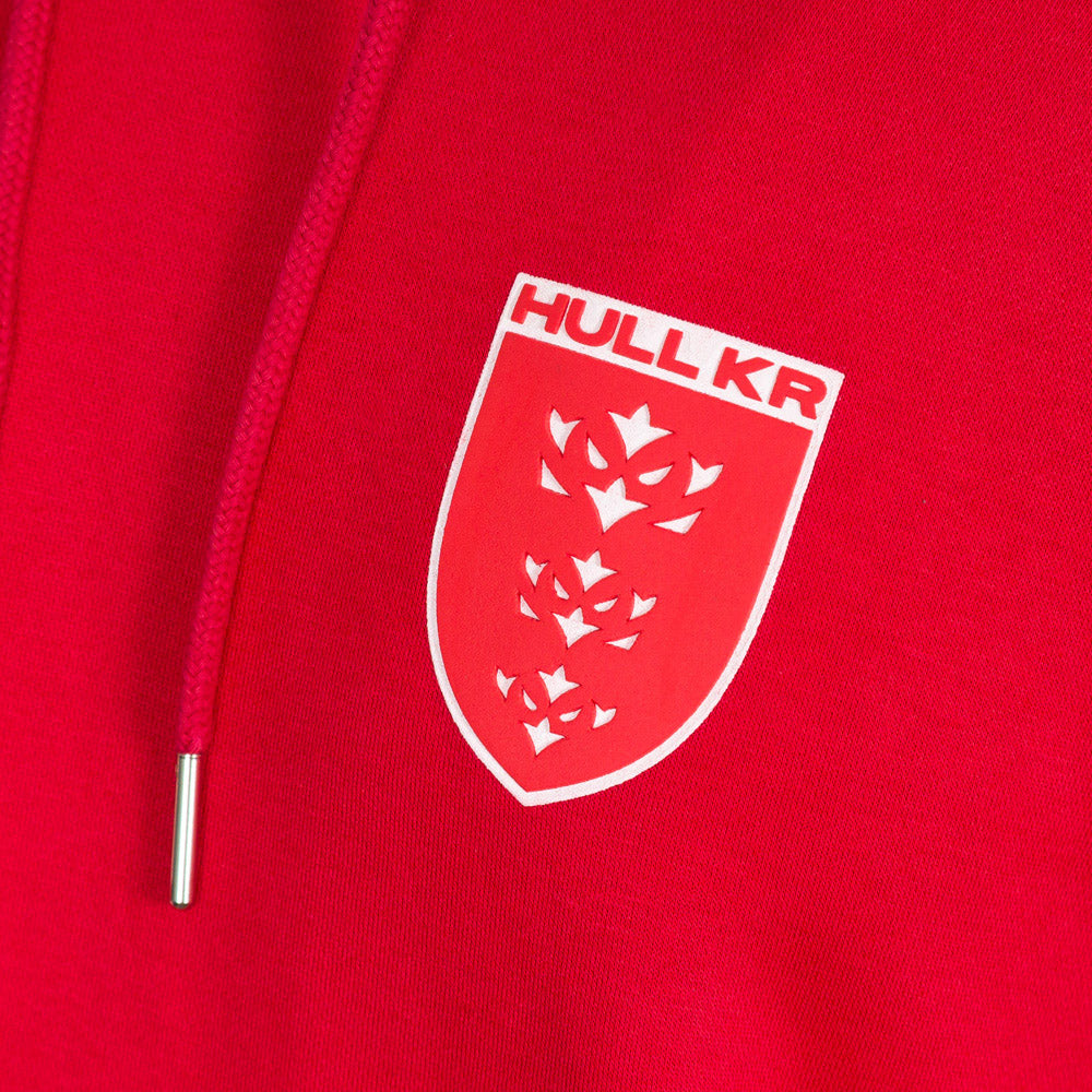 RED CREST HOODY
