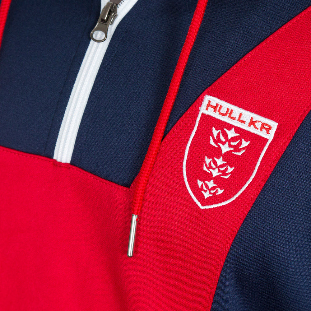 R/W/B 1/4 ZIP HOODY