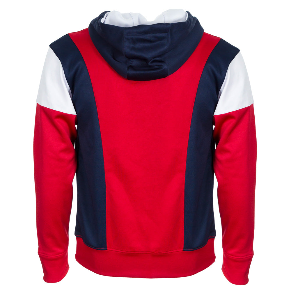 R/W/B 1/4 ZIP HOODY