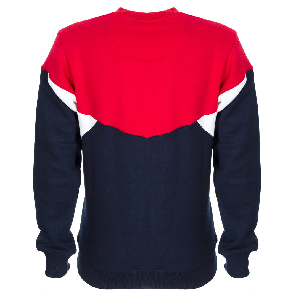 R/W/B CREST SWEATSHIRT