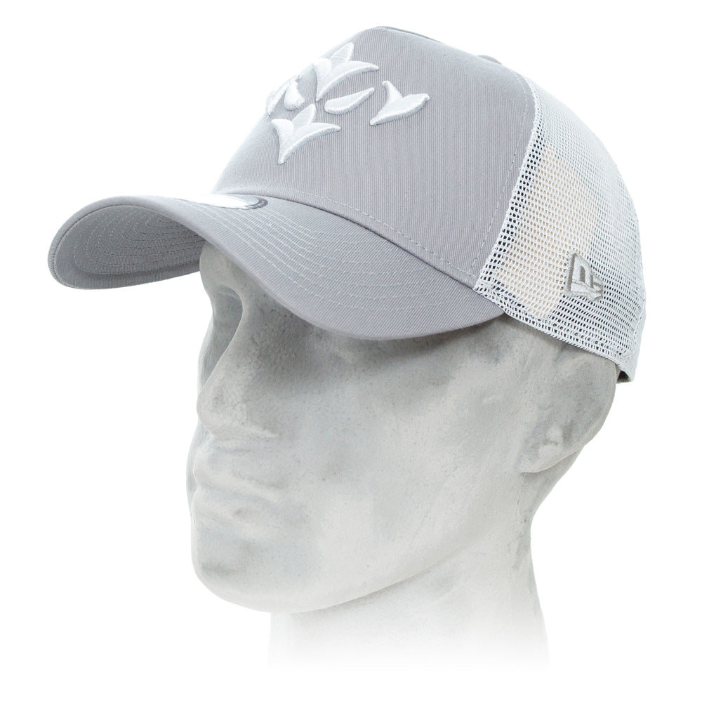 NEW ERA GREY TRUCKER CAP – Hull KR