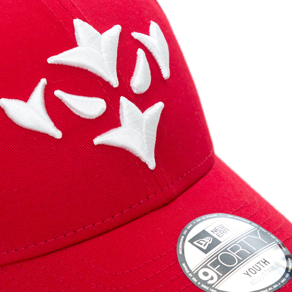 NEW ERA 9FORTY YOUTH RED CAP