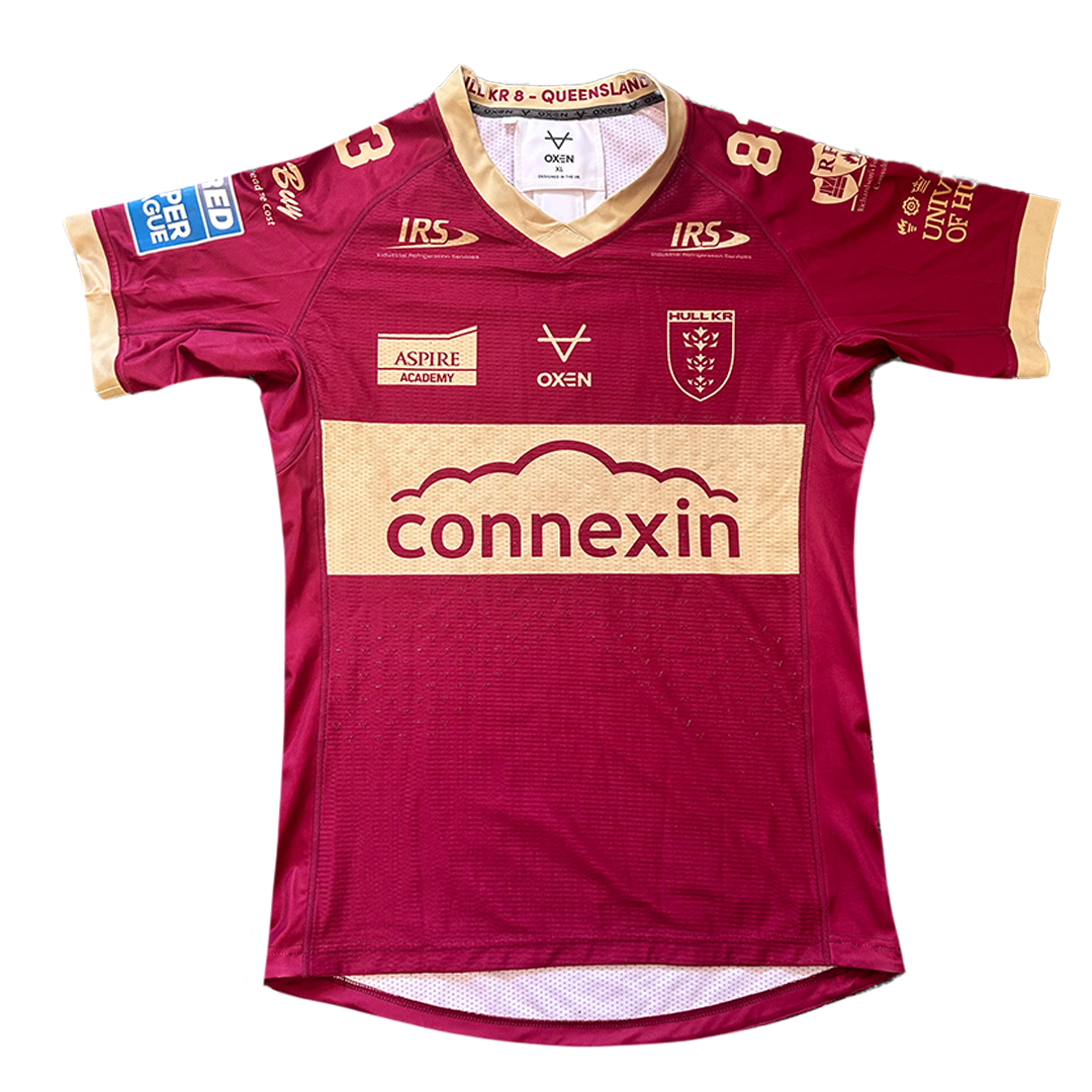 JORDAN ABDULL 2023 QUEENSLAND ALTERNATE SHIRT - AUCTION