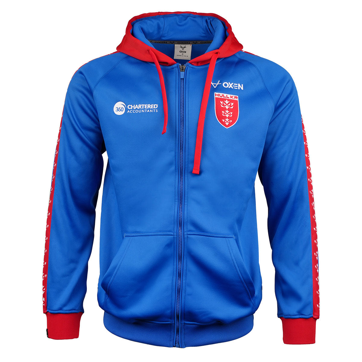 LADIES FULL ZIP COACHES HOODY