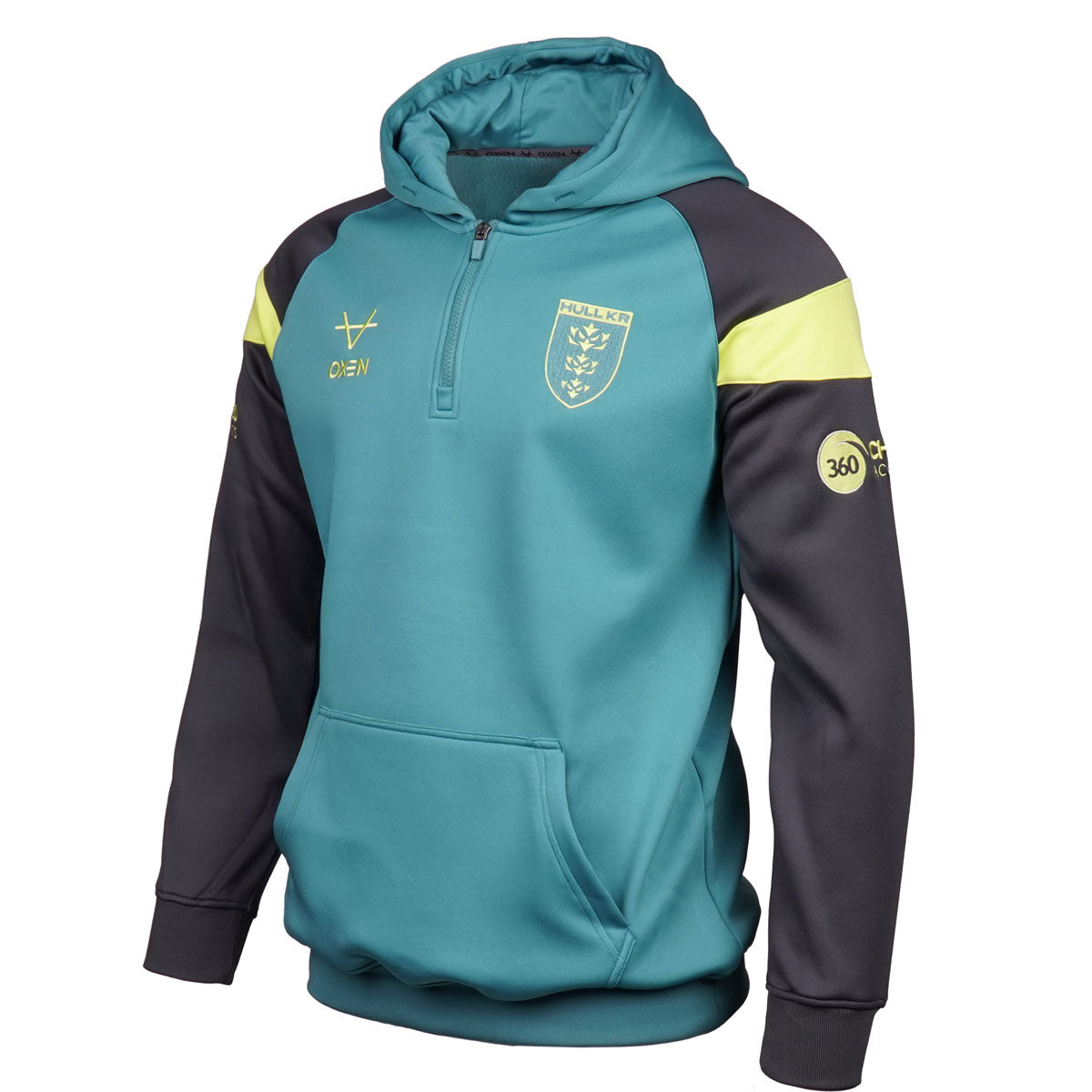 2026 LCD JUNIOR TEAL 1/4 ZIP HOODY