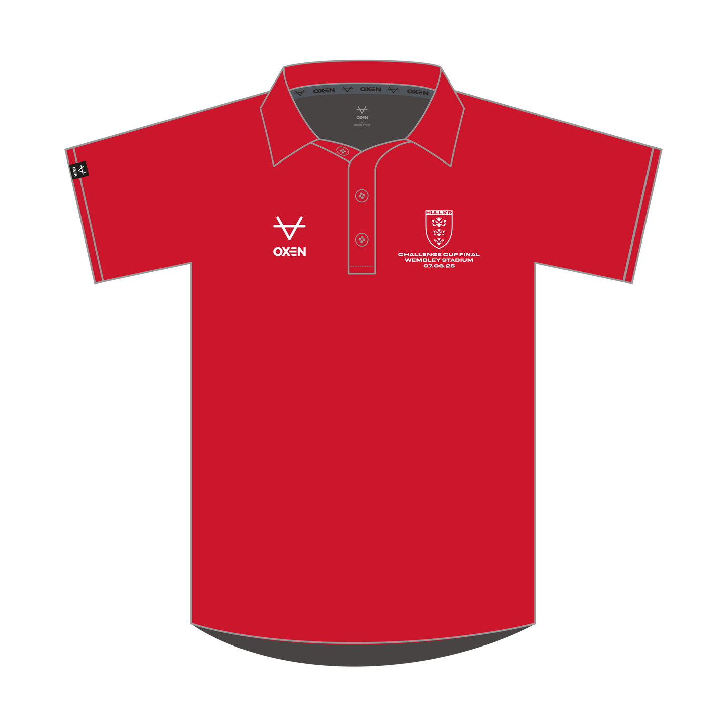 WEMBLEY RED PLAYER POLO