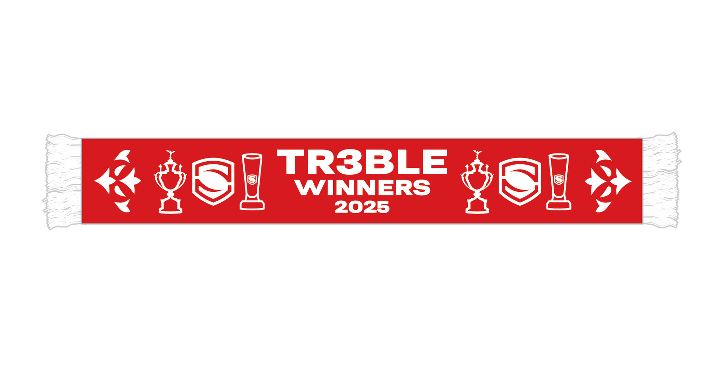 TREBLE WINNERS SCARF - PRE ORDER!