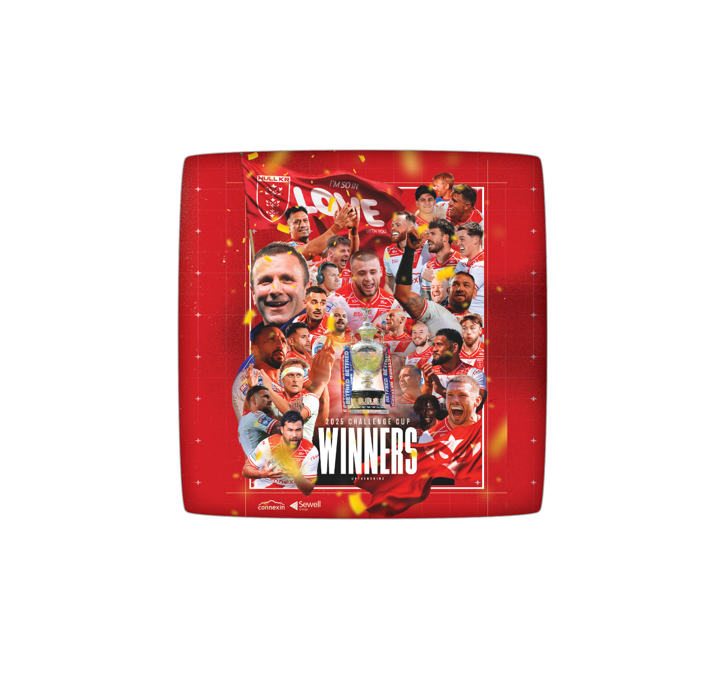 CHALLENGE CUP WINNERS CUSHION - PRE-ORDER