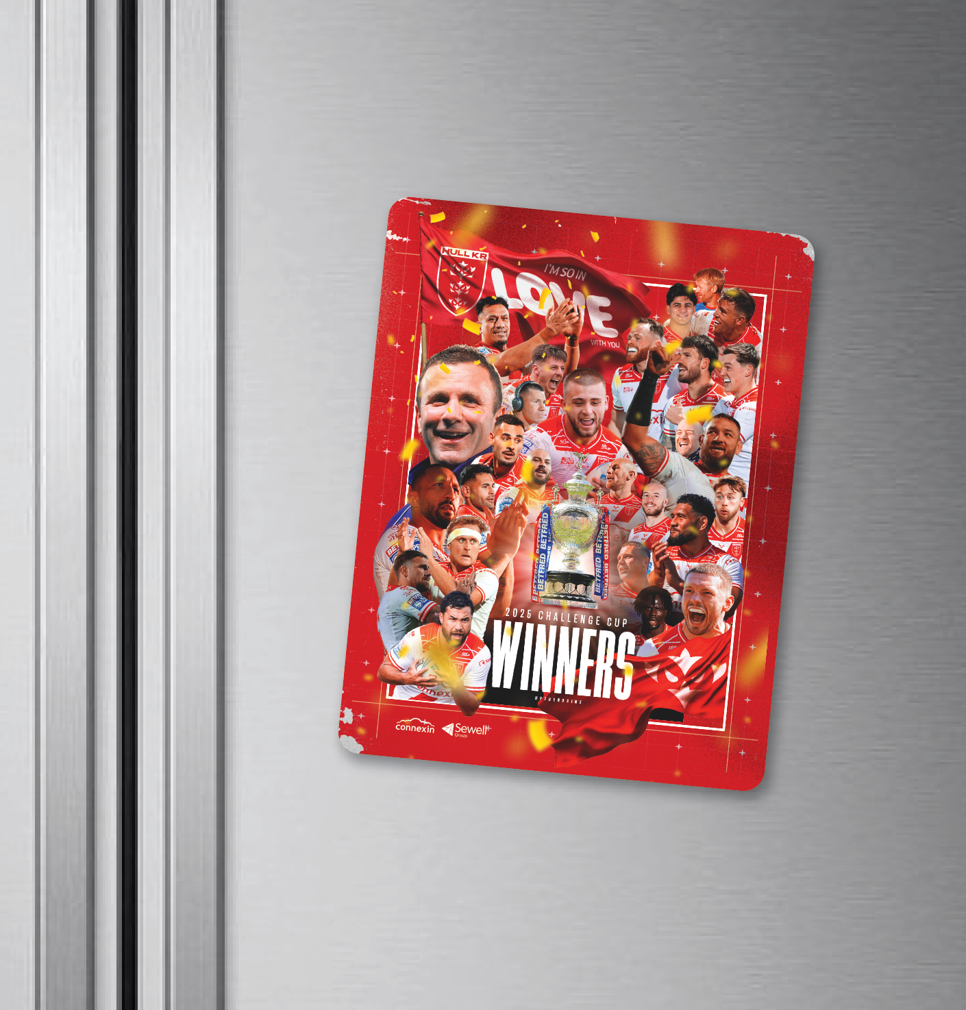 CHALLENGE CUP WINNERS ACRYLIC MAGNET - PRE-ORDER