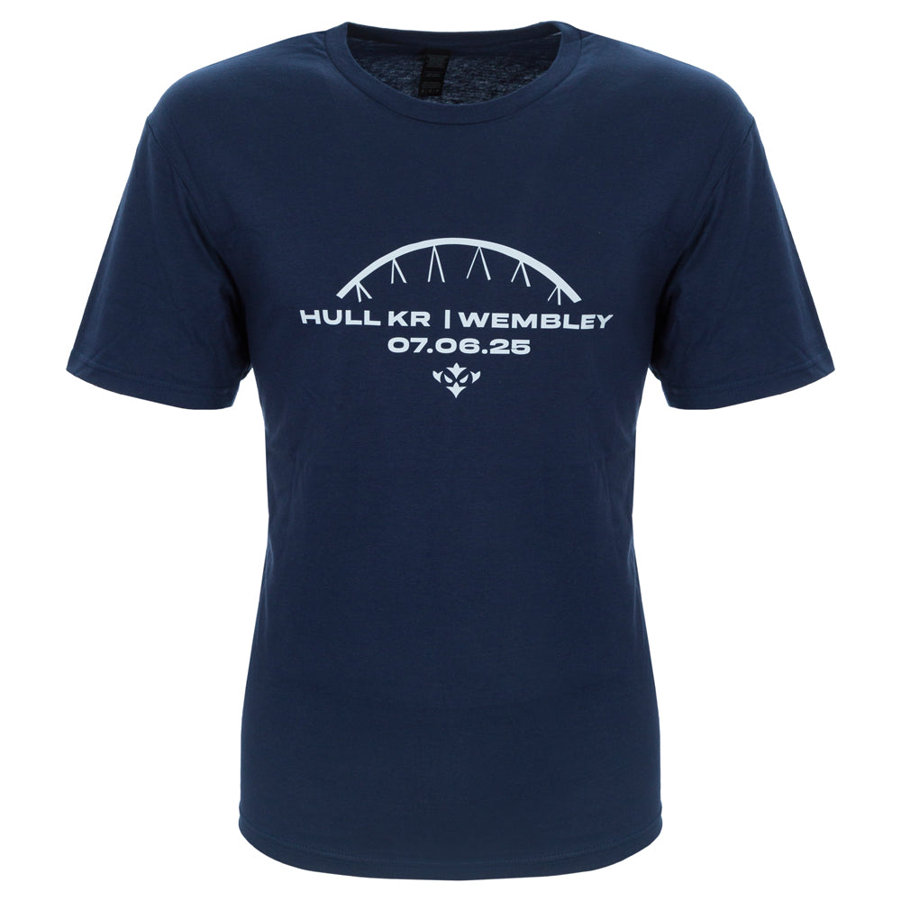 Navy Hull KR Wembley Arch Tee
