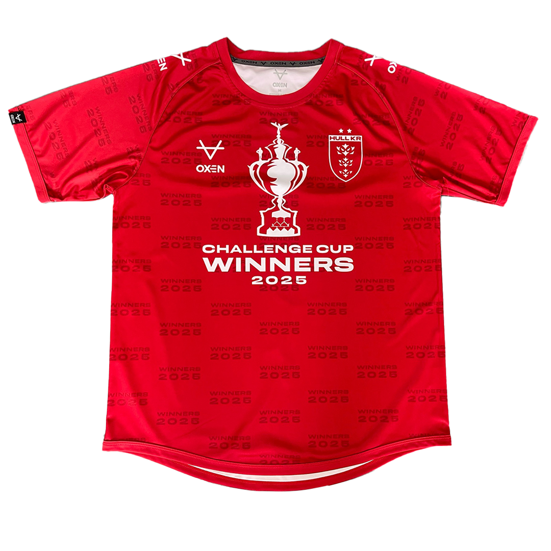 RED WINNERS TROPHY TRAINING TEE - PRE ORDER