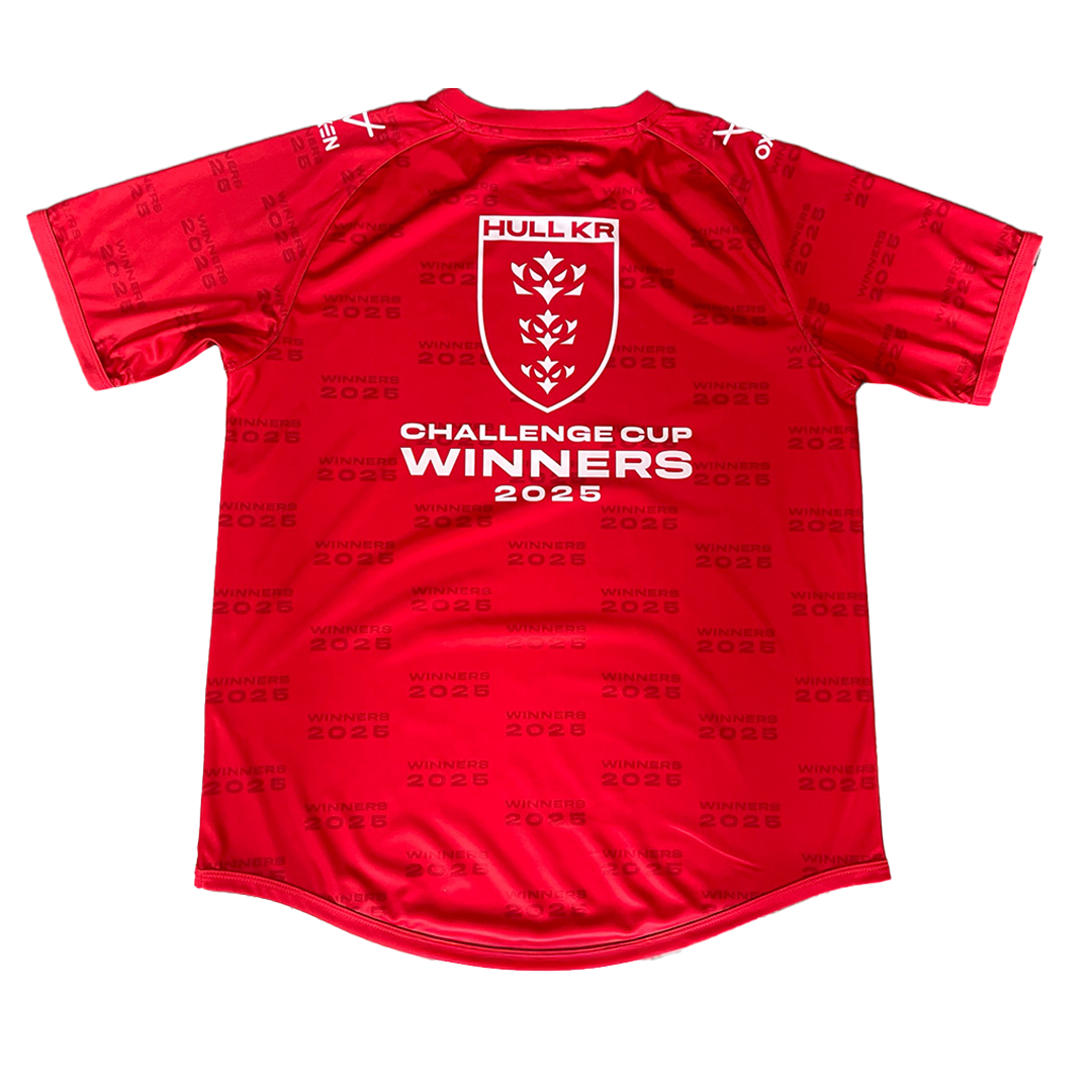RED WINNERS TROPHY TRAINING TEE - PRE ORDER