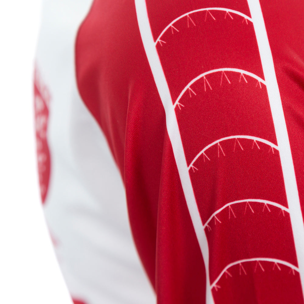 Wembley Warm Up Shirt Close Up Shoulder