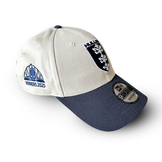 CHALLENGE CUP WINNERS NEW ERA 9FORTY STONE/NAVY CAP