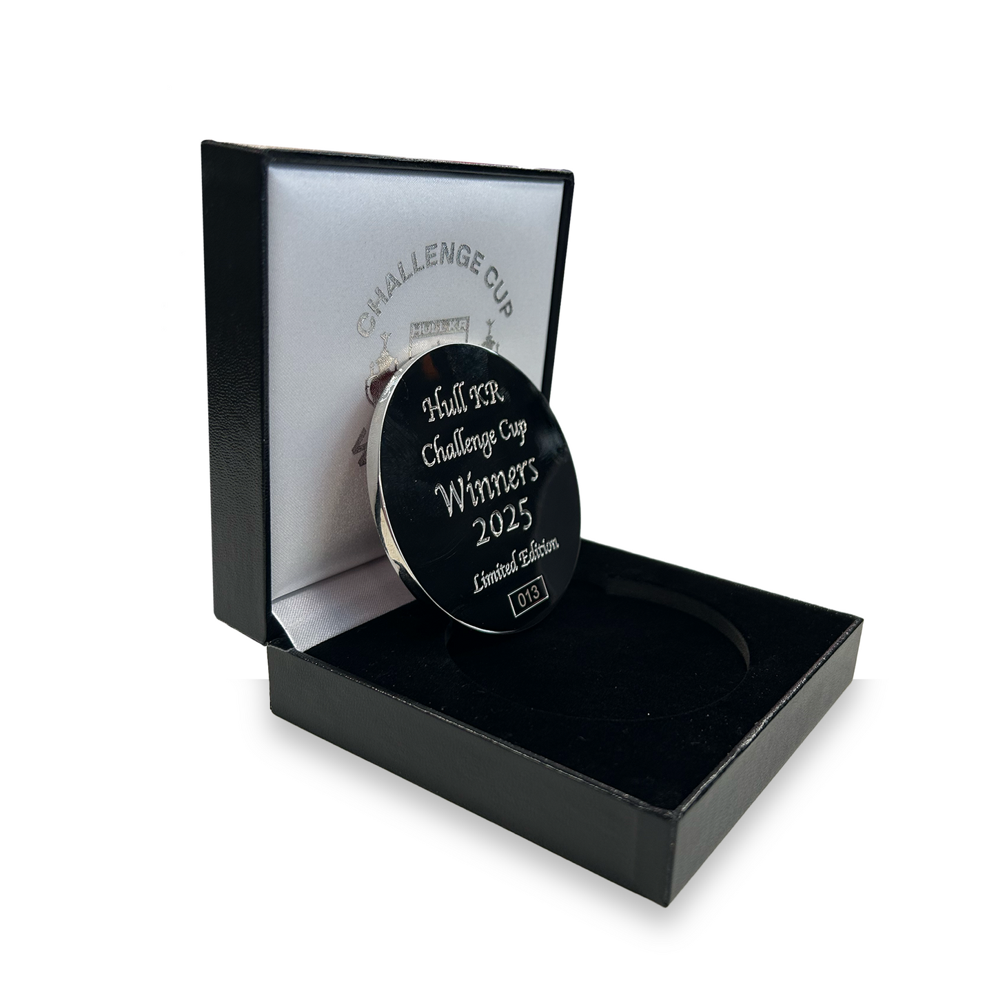 CHALLENGE CUP WINNERS LIMITED EDITION BOXED MEDAL