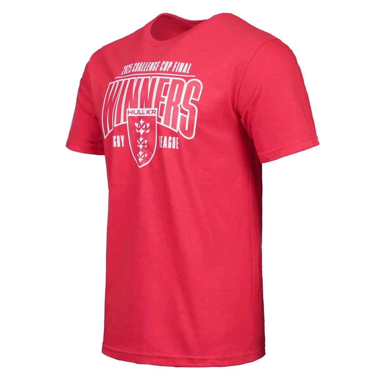 RED JUNIOR WINNERS CREST TEE