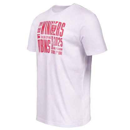 WHITE WINNERS TEXT TEE - PRE ORDER