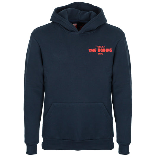 NAVY/RED HOODY