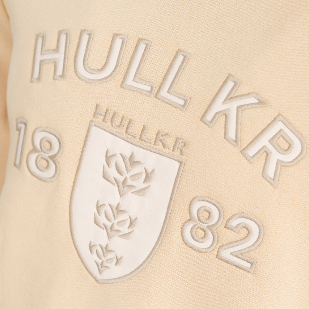 BEIGE OVERHEAD HOODY