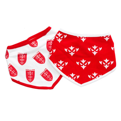 TWIN PACK BANDANA BIBS