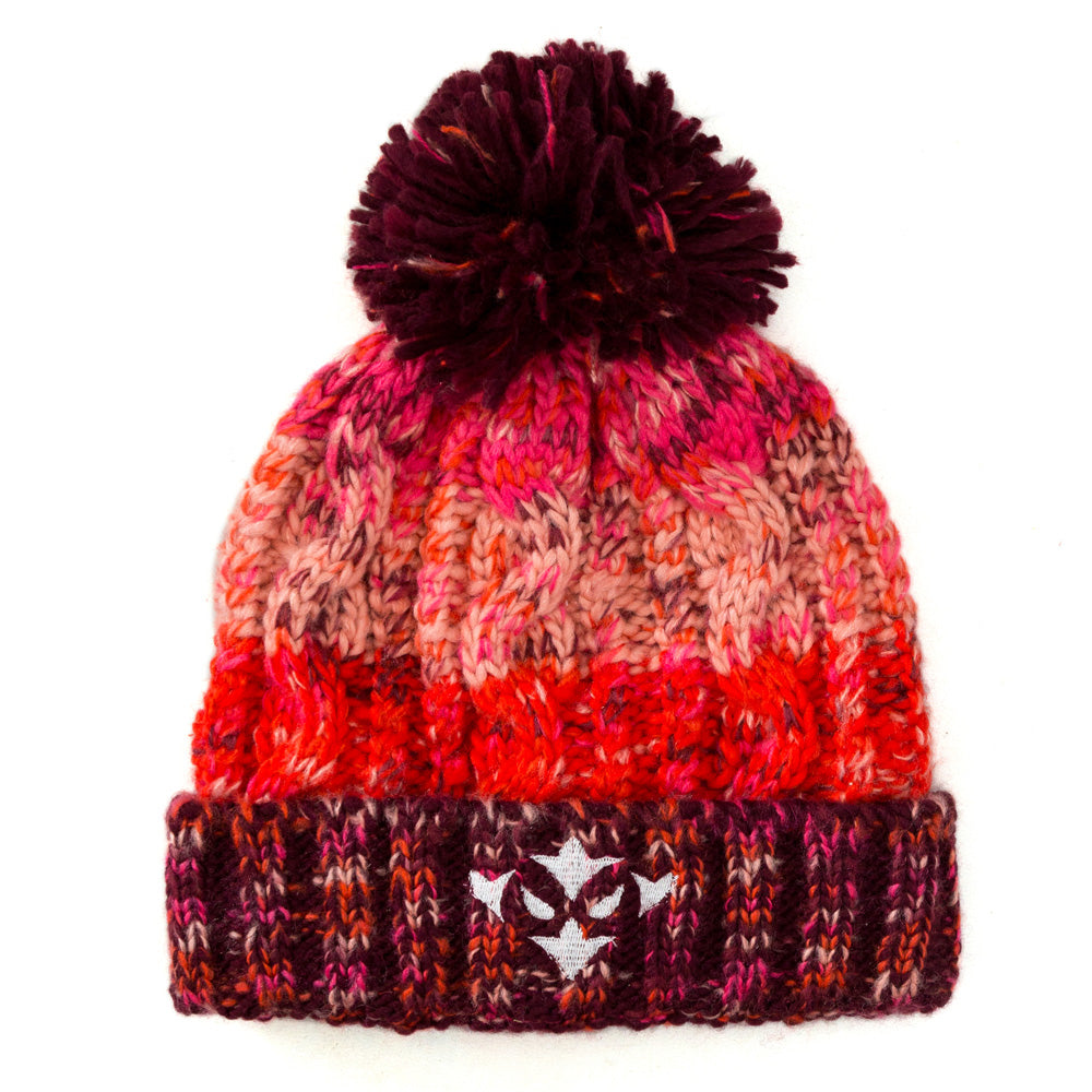 CHERRY CHUNKY KNIT POM