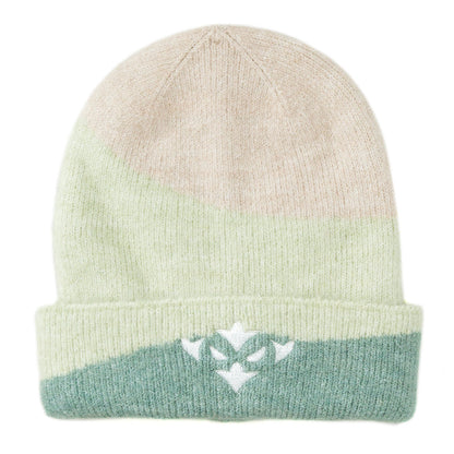 GREEN SOFT WAVE BEANIE