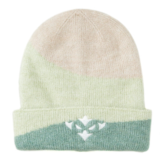GREEN SOFT WAVE BEANIE