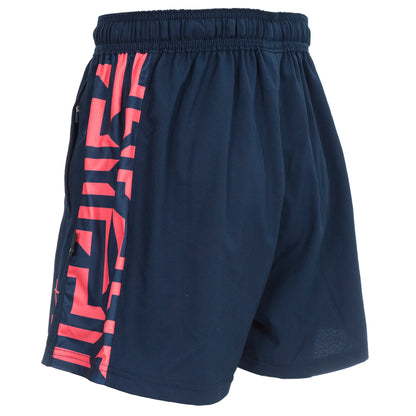 NAVY / CORAL TRAINING SHORTS