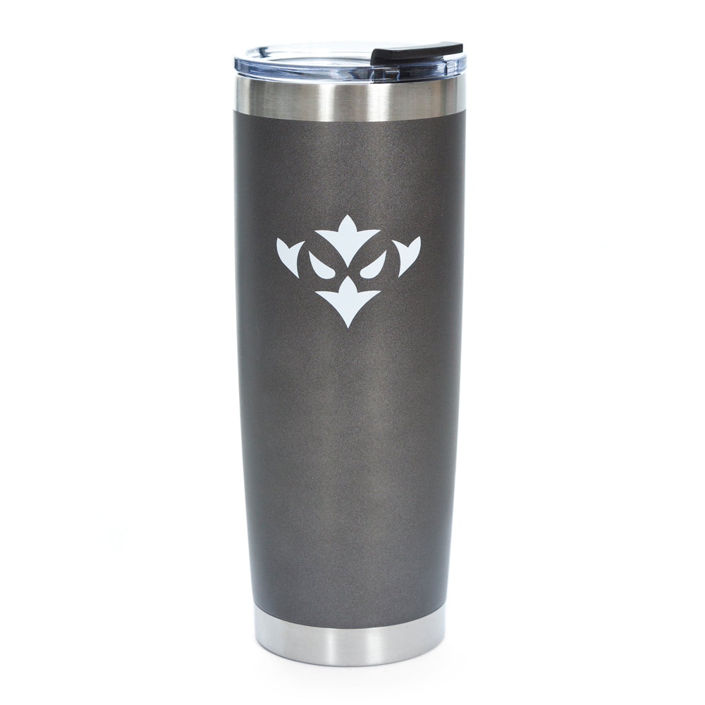 GREY THERMAL ICON TRAVEL MUG