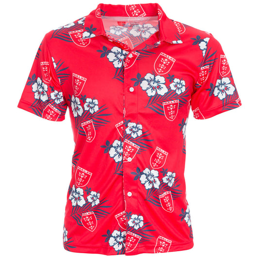 RED CREST HAWAIIAN SHIRT