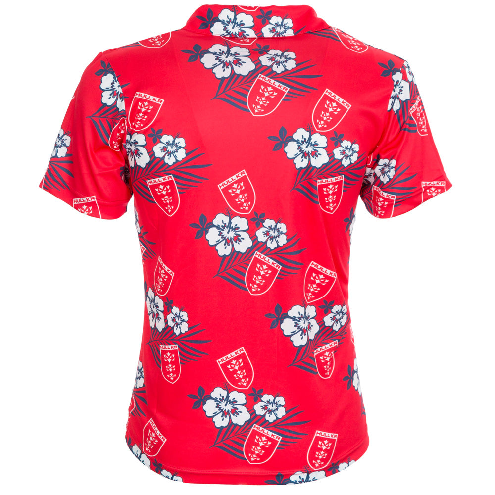 RED CREST HAWAIIAN SHIRT