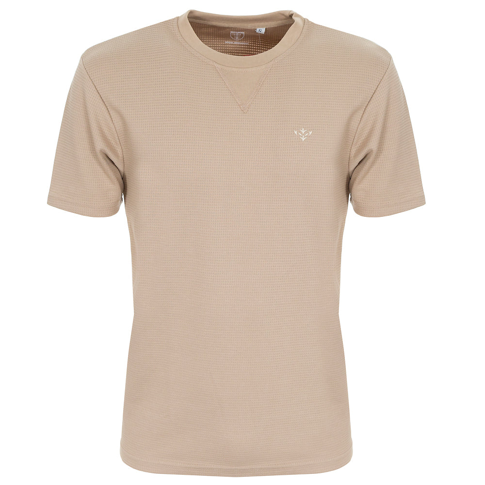 STONE ICON WAFFLE TEE