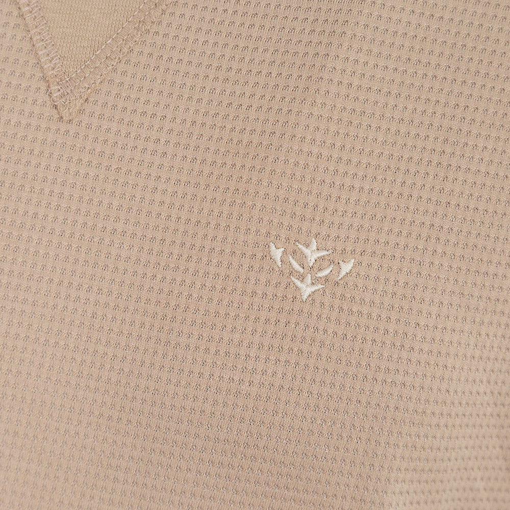 STONE ICON WAFFLE TEE