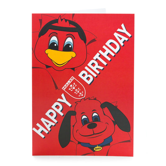 MASCOT HAPPY BIRTHDAY CARD