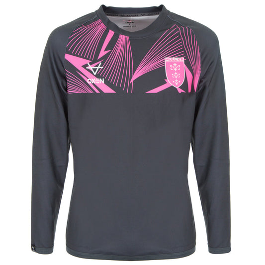 2024 CHARCOAL / PINK SWEATSHIRT