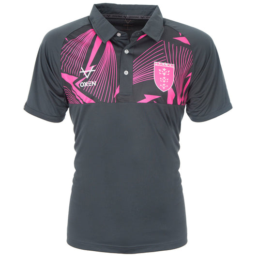 2024 CHARCOAL / PINK POLO