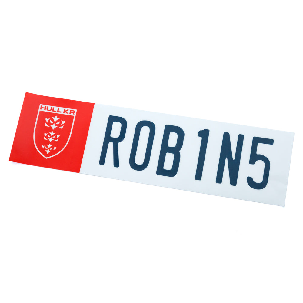 ROBINS CAR STICKER
